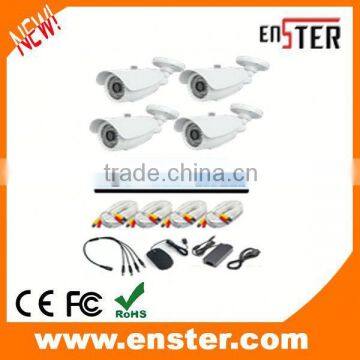 hot selling700TVL Home Security Camera DVR Kit Indoor Outdoor 4CH CCTV DVR Kit cctv kit 4 camera