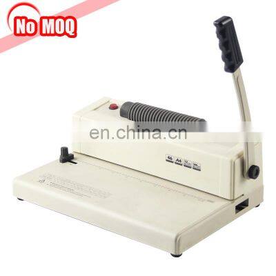 NO MOQ spiral plastic book binder rings binding machine price from factory