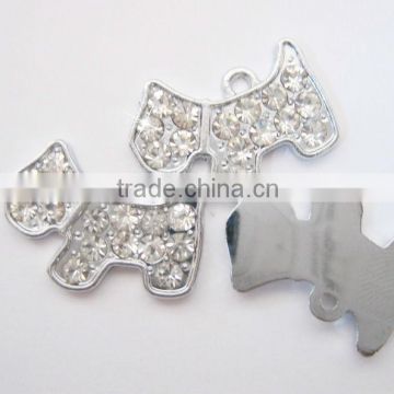 DIY rhinestone dog pendant (SH-065)