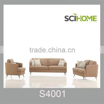 New design Living Room low back Sofa Fabric Sofa Set