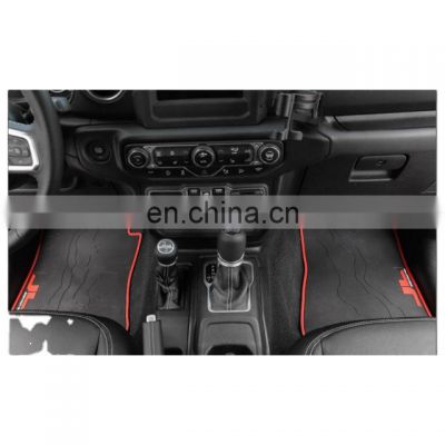 Mat for jeep wrangler JL with 2 door