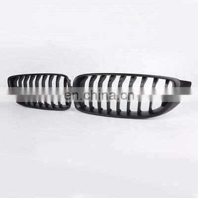 For BMW M3 M4 front grill single slat line Matt black replacement kindly grill for BMW F80 F82 F83 2014-IN