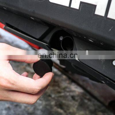 UTV Rubber Sidebar Round Pipe Drain Plug for Polaris RZR PRO 2020 photo-3