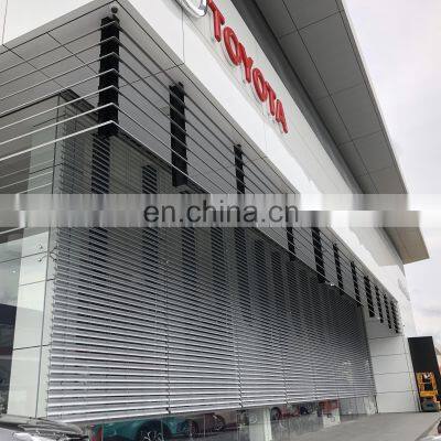 2021 Hot Waterproof Aluminum Alloy  Motorized Outdoor Aluminum Venetian Blinds