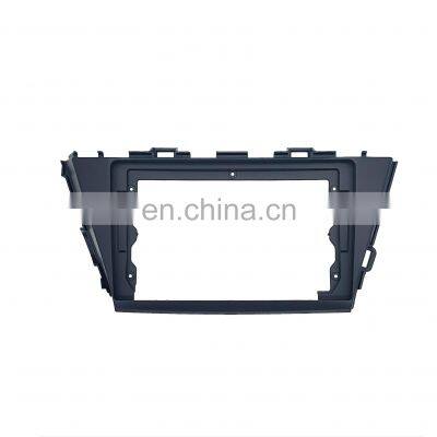 9 Inch Car Right peptide Radio Fascias DVD Stereo Panel Dashboard Refitting Installation Frame With Power Cable