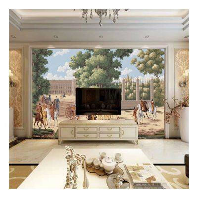 3D 5D 8D 16D Hot Flower Decoration Sofa Bedroom Wall Mural, Designs 3d Wallpaper Murals Drop Ship
