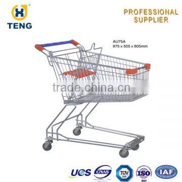 Coin Lock Shopping Carts 4-castor Shopping Cart photo-6