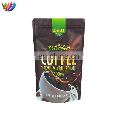 Custom Printed 50g 250g 500g 1kg Stand up Pouch Packaging Wholesale Coffee Bag With Valve and Zipper photo-5
