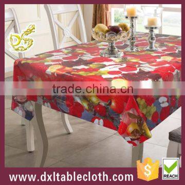 stain dining pvc table cloth