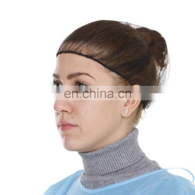 Best Price Nylon Mesh Cap for Hair Nylon Hair nets Black/White Disposable Cap