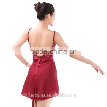 Training Tied Wrap Ballet Skirt, Practice Dance Skirt (WE05009) photo-5