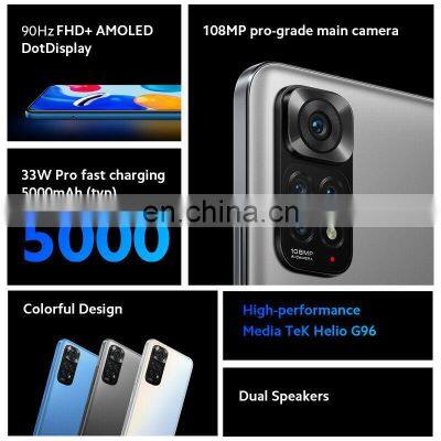 Global Version Xia Omi Red mi Note 11S Smartphone 64GB 128GB Octa Core Helio G96 33W Fast Charging 108MP Quad Camera Note 11S photo-4