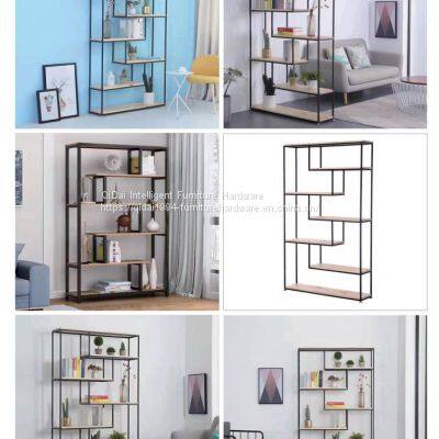 Metal Bookshelf Hight Quality Studyroom Furniture 4tier Bookcases photo-3
