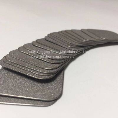 PEM Hydrogen Production Consumable Gas Diffusion Layer Porous Titanium Plate photo-5