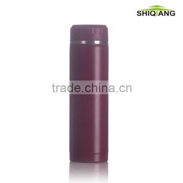 350ml double wall stainless steel vacuum office coffee mug drinking bottles with tea strainer