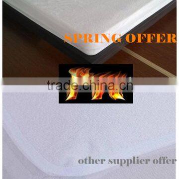 cotton terry cloth PU waterproof fabric for mattress cover