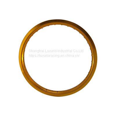 High Quality Hot Selling Retro Gold, Orange H-shaped 2.15x18 Motorcycle Alloy Wheels photo-3