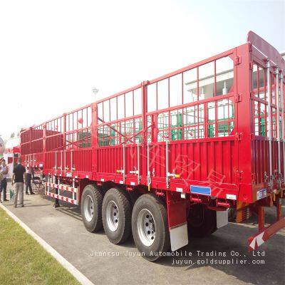 Three bridge gantry transport semi-trailer flat plates Gooseneck styleExport semi-trailer