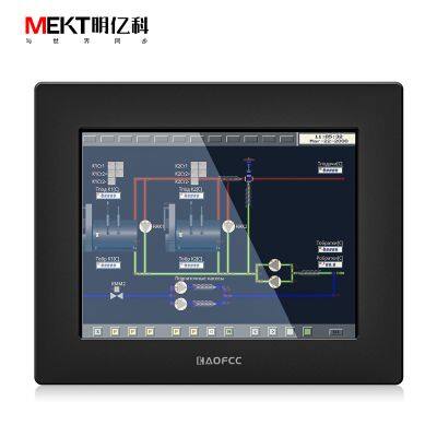 8/8.4 Inch Industrial Touch Screen All-in-One Windows10/Linux System Wide Voltage DC9~36V Front Panel IP65 Water Resistant photo-2
