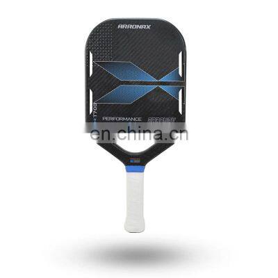 Toray T700 Carbon Fiber Exposed 3K Patterned Carbon Friction Skin USAPA  Pickleball Paddle