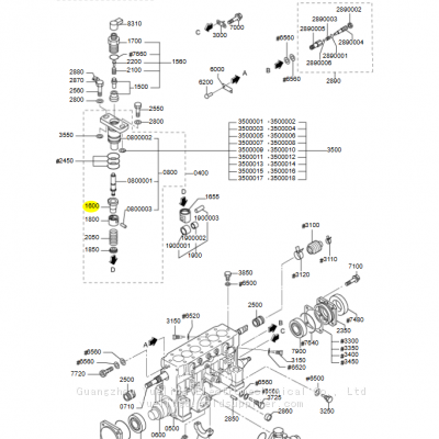 48202-28101 Pinion Suit For Mitsubishi S6R photo-2