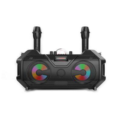 SING-E ZQS4240 20W Led Projector Light Subwoofer Active Home Theatre System Party Dj Bass Wireless Boombox Speaker