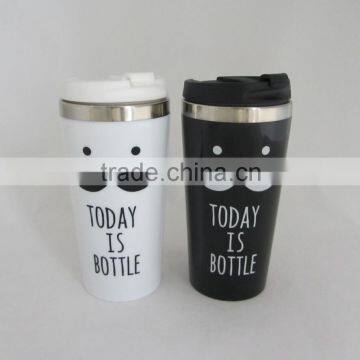 2015 Best Selling Products Double Wall Cute Coffee Travel Mugs