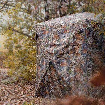 270 Degree Camouflage See Through Hunting Blind 2-3 Person Pop up Ground Blinds photo-3