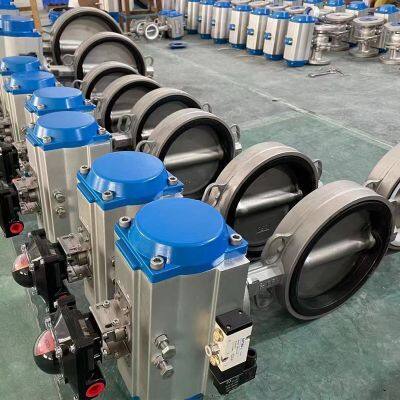 Heavy-Duty Stainless Steel Butterfly Valve DN40~DN800 With EPDM and PTFE Seat for Chemical Processing photo-2