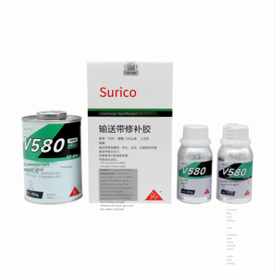 Jiaoxiaoxin Suli ke V580 Rubber Repair Adhesive, 680g, Three-component Belt Adhesive Repair Agent With High Strength and Fast Curing