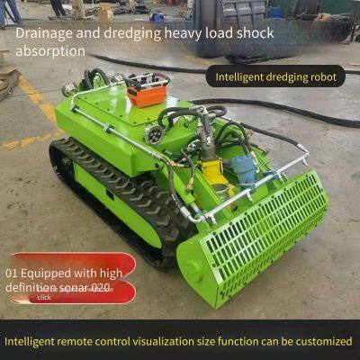 Underwater Intelligent Dredging Robot for Pipeline Dredging and Cleaning. the Mechanical Equipment is Easy to Operate.