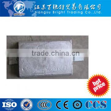 zinc sacrificial anode bars for new product