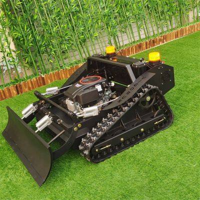 12Hp Loncin 224Cc Gasoline Engine Battery Operated Remote Control Mower on Tracks