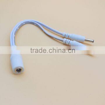 1 to 2 dc cable white