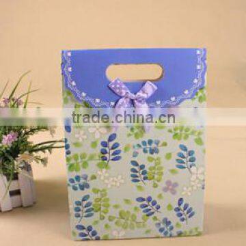 door gift paper bag with Light purple bow 2014