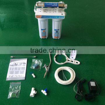 3 Stage UV Sterilization Water Filter Purifier With UV Sterilizer CE/ROHS Certifications photo-6