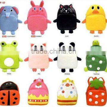 2013 Nice Children Backpack Baby School Bags Cartoon Animal Backpack Shoulder Bag