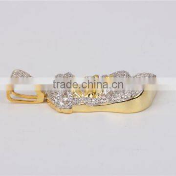 Iced Out 925 Sterling Silver AAA CZ Men Hip Hop Jewelry Wholesale photo-5