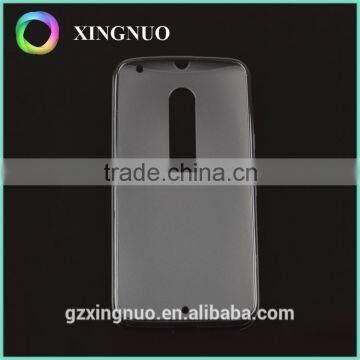 Slim Transparent Crystal Clear TPU Back Cover for MOTO X Style X Pure Edition XT1572 XT1570 photo-2