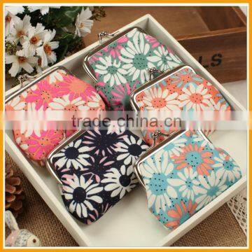 Stock Wholesale Cheaper Vintage Fabrics Hasp Coin Bags