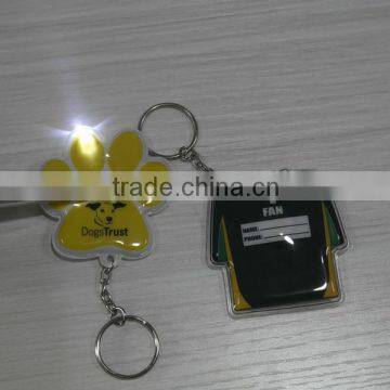 Hot selling squeeze keychain/LED keychain with cheap price