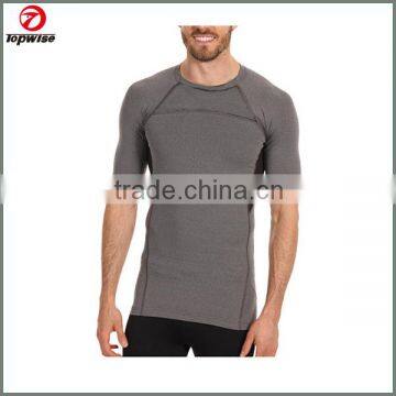 Top brand high quality moisture managment mens shirt color grey suit