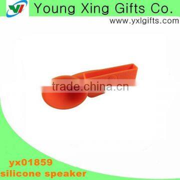 Silicone Phone Speaker/sirlicone Cellphone Speaker