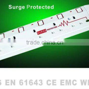 surge protector socket with individual switch