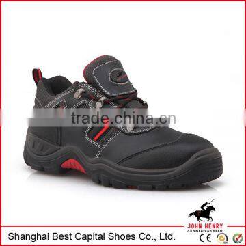 Athlete working boots/safety cheap man leather shoe