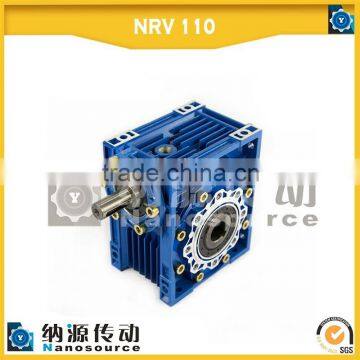 NRV 110 7.5:1 Reduction Ratio Worm Gear Motor Gear Box Supplier