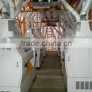 whole set of 200TPD maize flour milling machinery