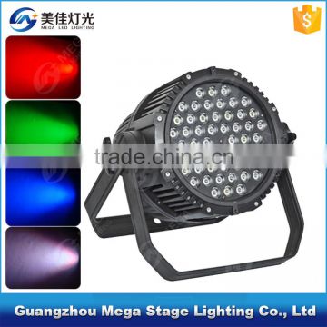 outdoor building decoration lights dmx 512 rgbw led 54 3w par light