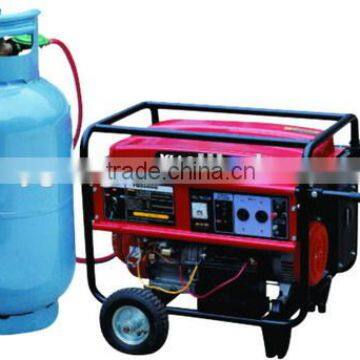 6KW Natural Gas Generator Set 50HZ 230V 100% COPPER