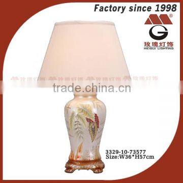 stylish colorful ceramic decoration lamp